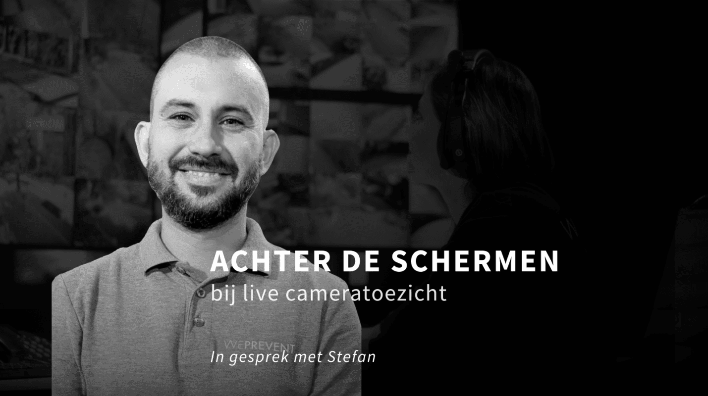 live cameratoezicht meldkamer operator WePrevent
